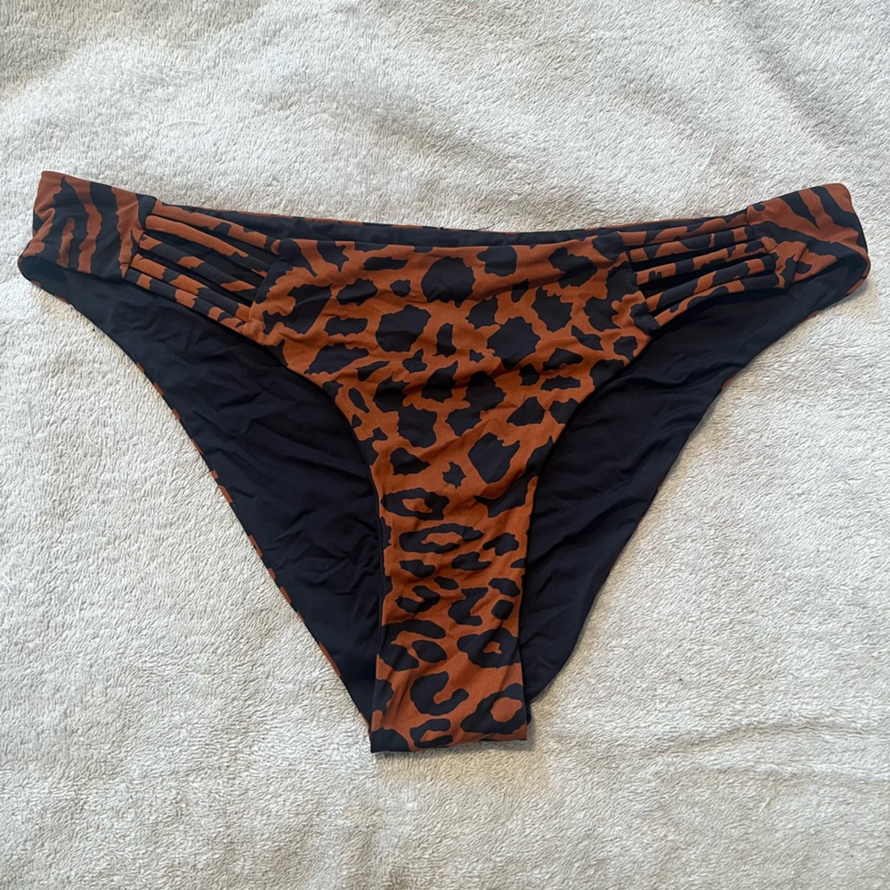 Leopard Print Bikini Bottom